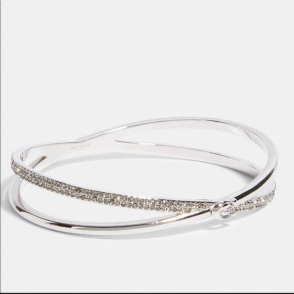 NWT Coach Criss Cross Bangle - Picture 3 of 7